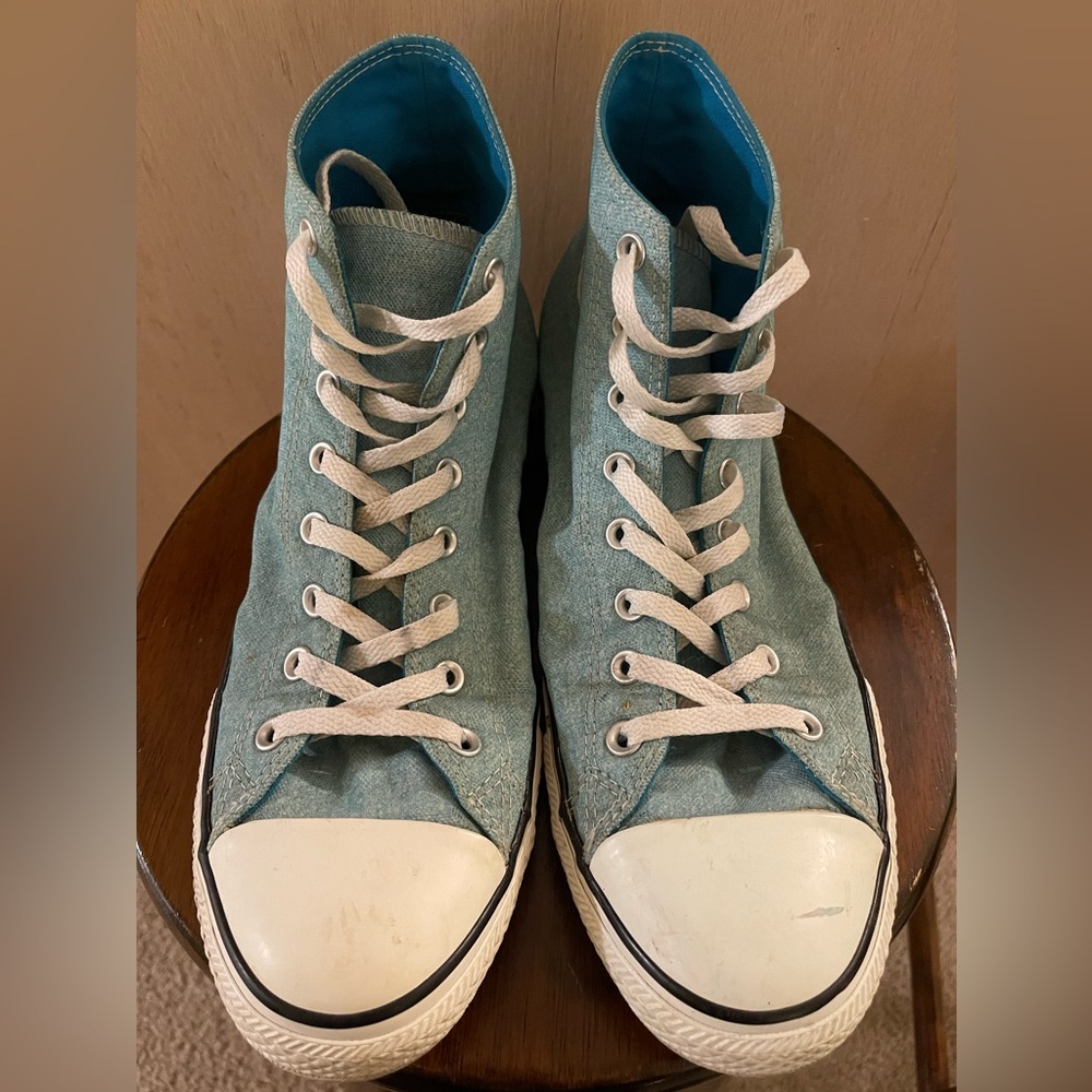 Light Blue Converse Men’s Size 12